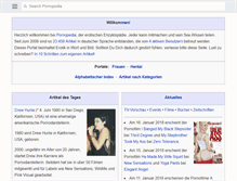Tablet Screenshot of de.pornopedia.com